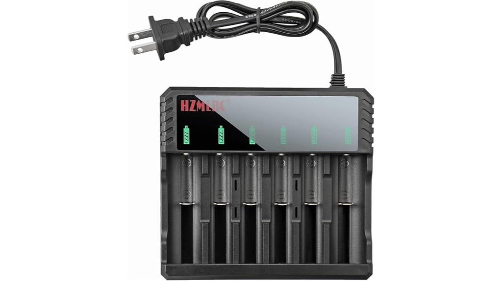 18650 lithium battery charger