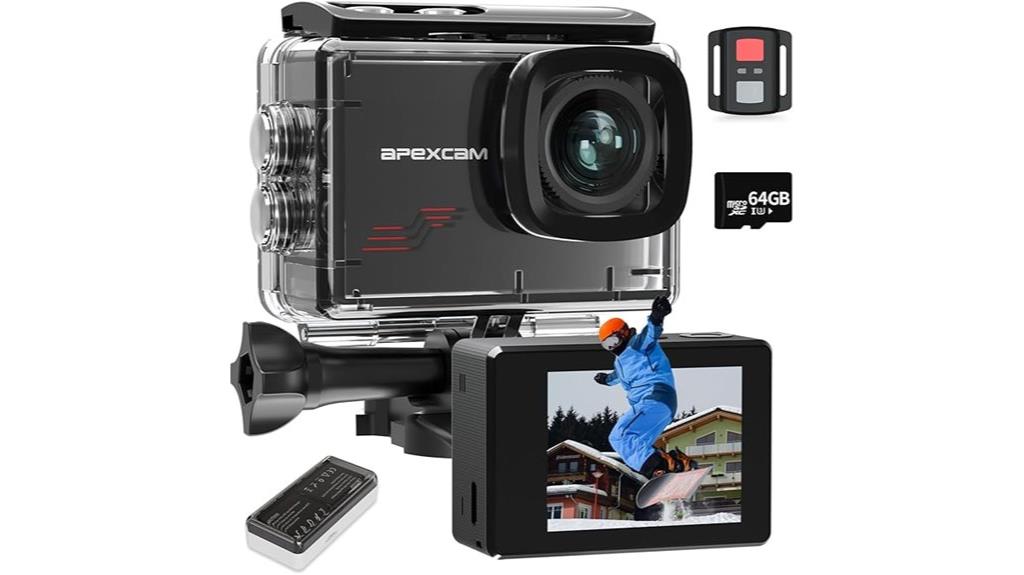 4k action camera bundle