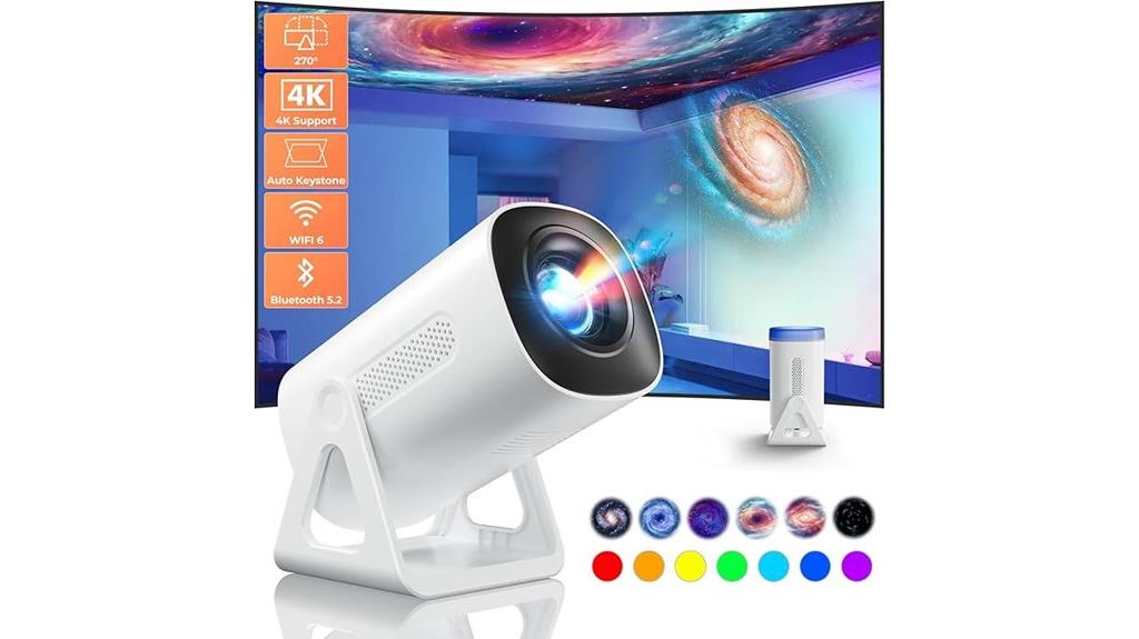 4k portable mini projector