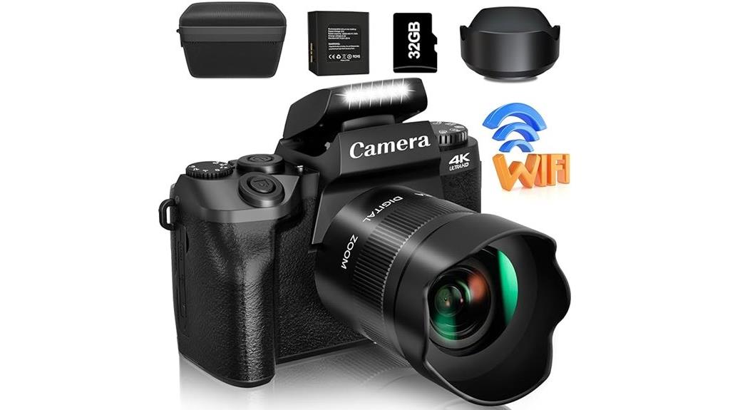 4k vlogging digital camera
