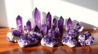 amethyst clusters for decor