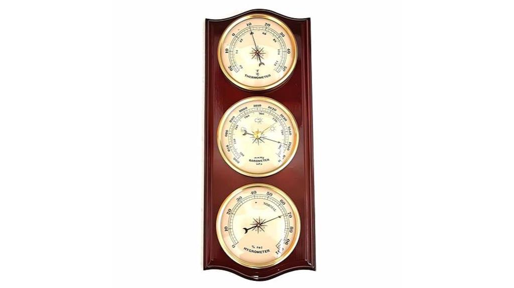 analog indoor weather station