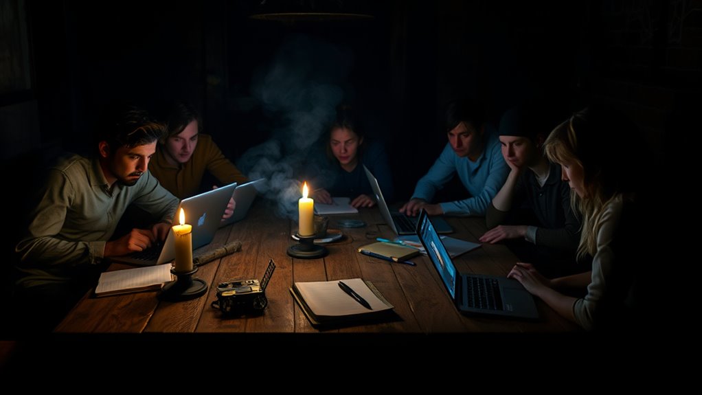 analyze collected paranormal data
