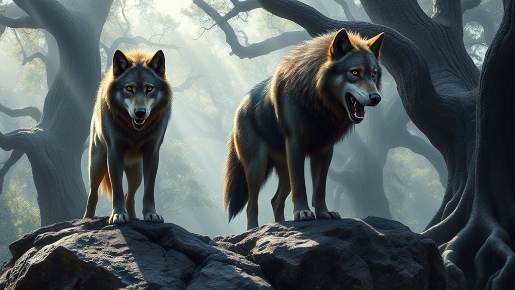 ancient pack hunting predators