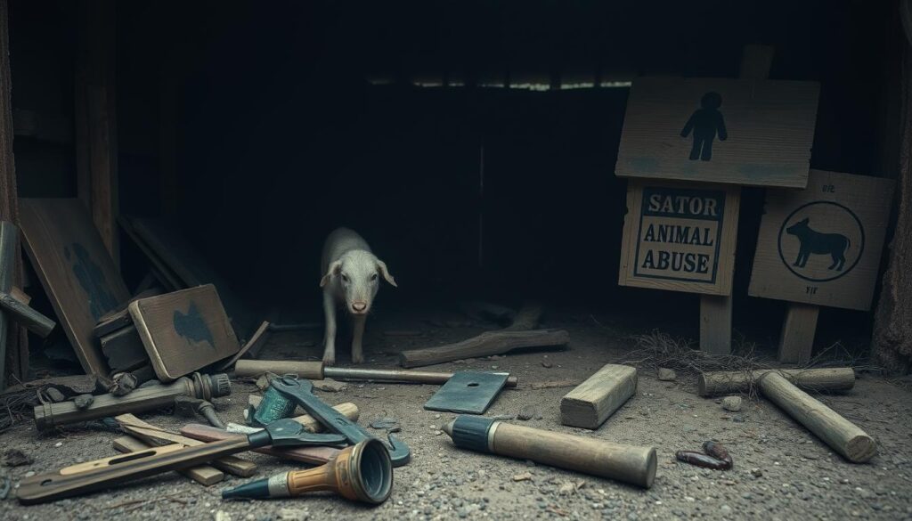 animal cruelty warning signs