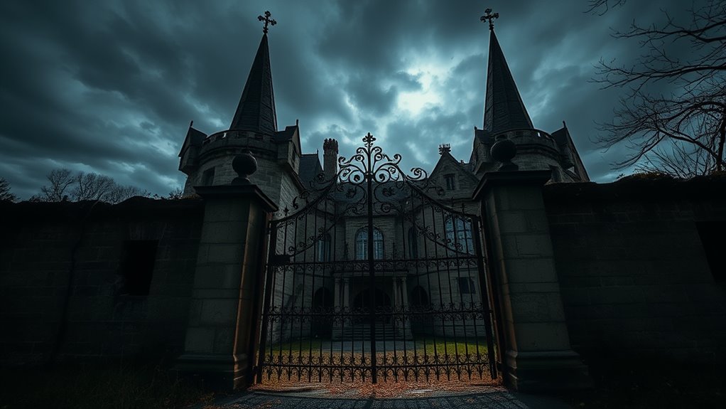 architectural shapes influence hauntings