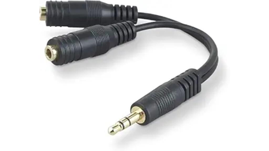 audio cable splitter accessory