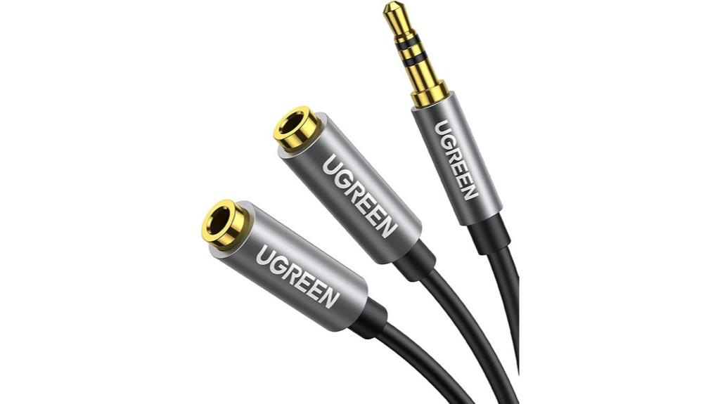 audio splitter for headphones