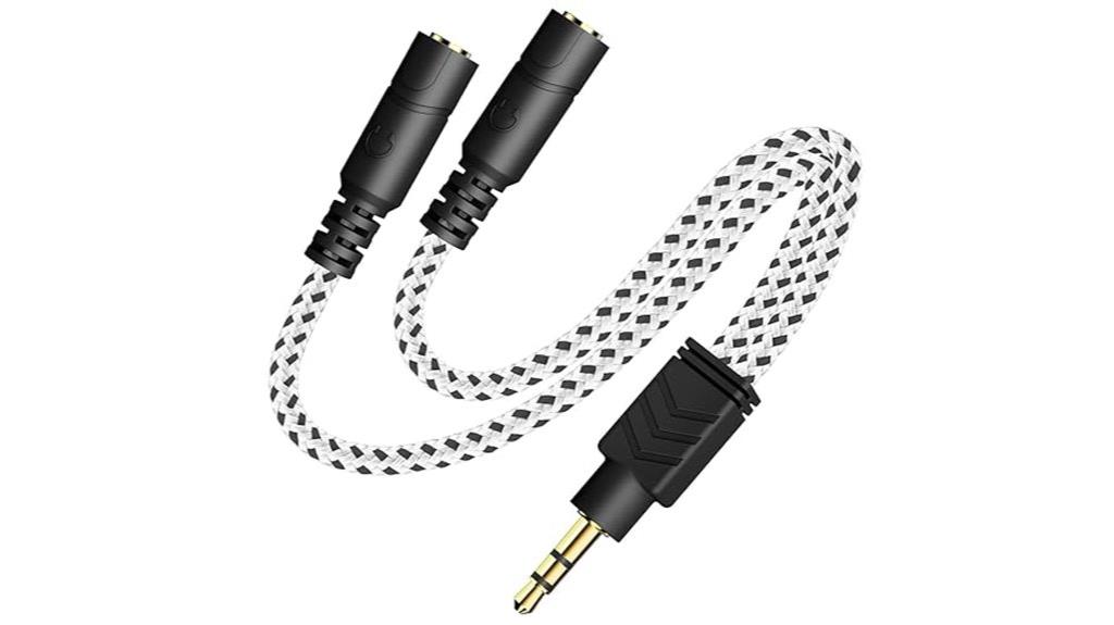 audio splitter for headphones