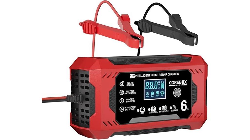 automatic 12v battery charger