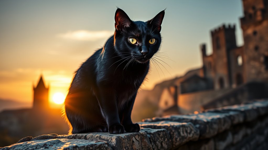 black cats and superstitions