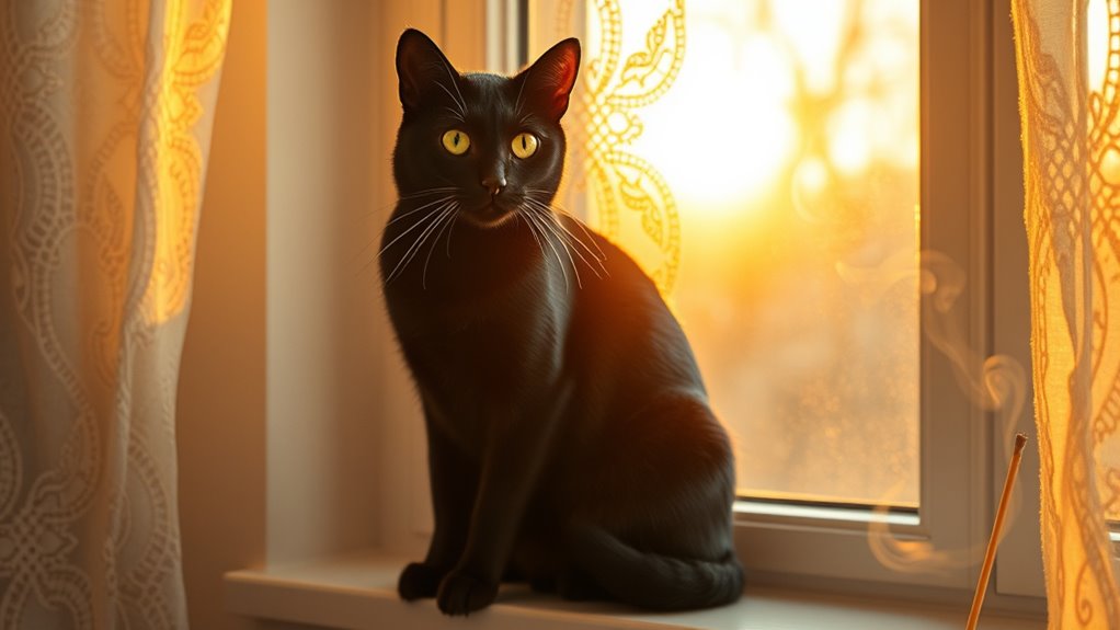 black cats as guides