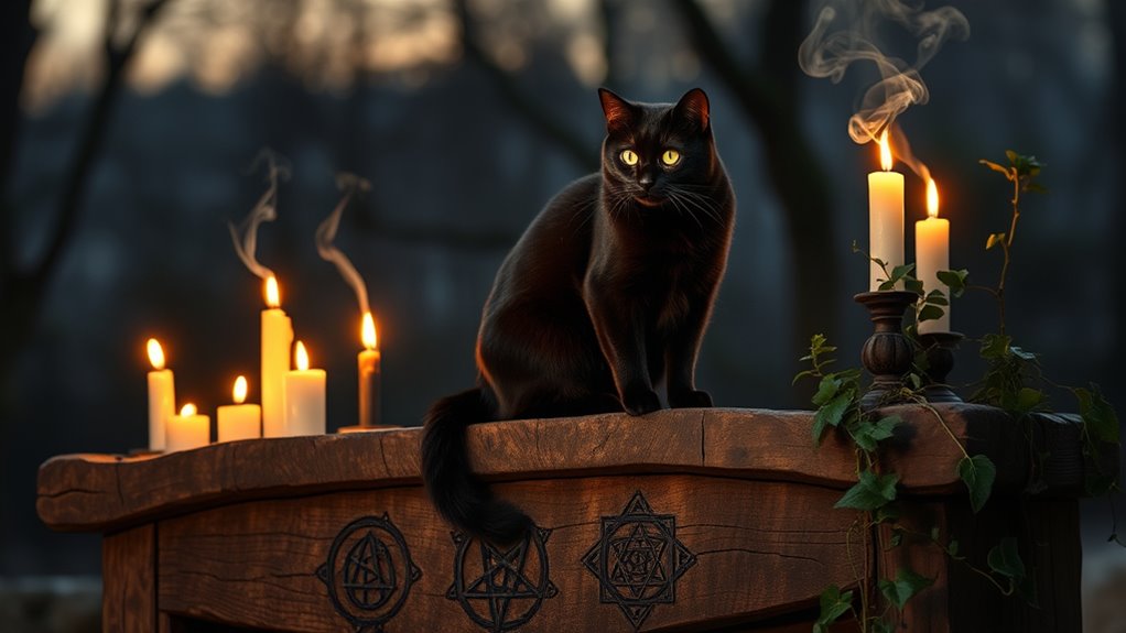 black cats superstition and reverence