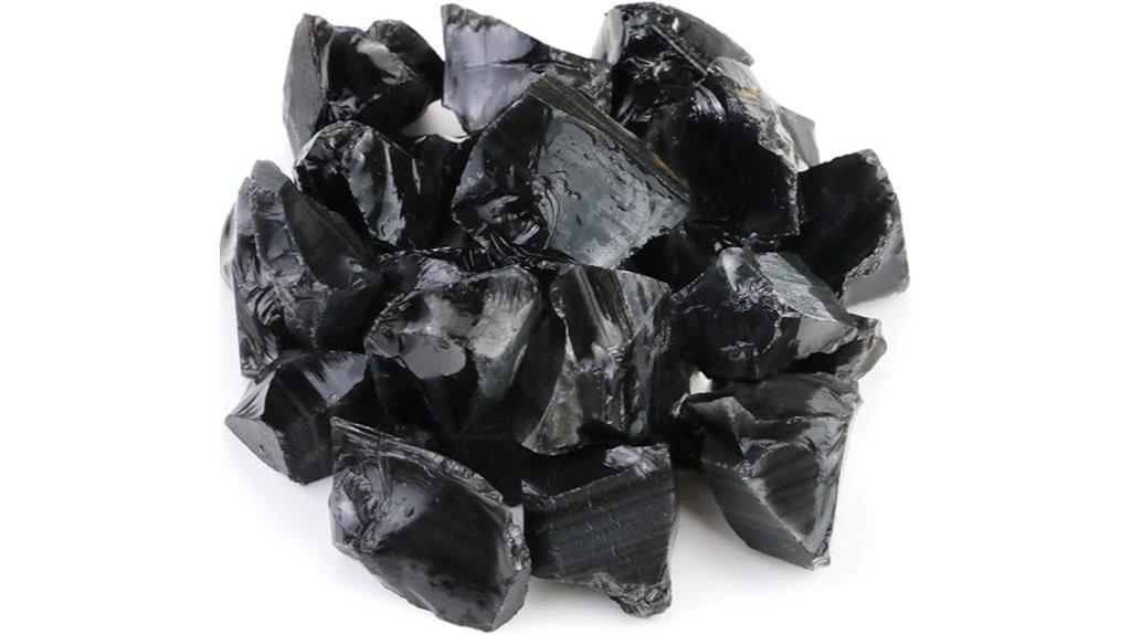 black obsidian healing stones