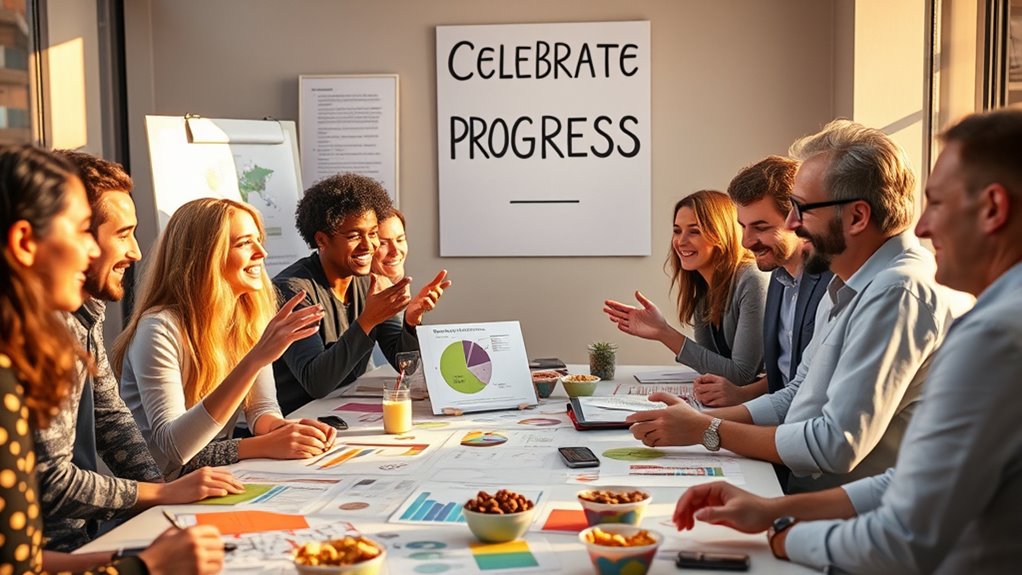 celebrate progress and contributions