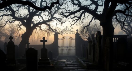 cemeteries and ghostly legends