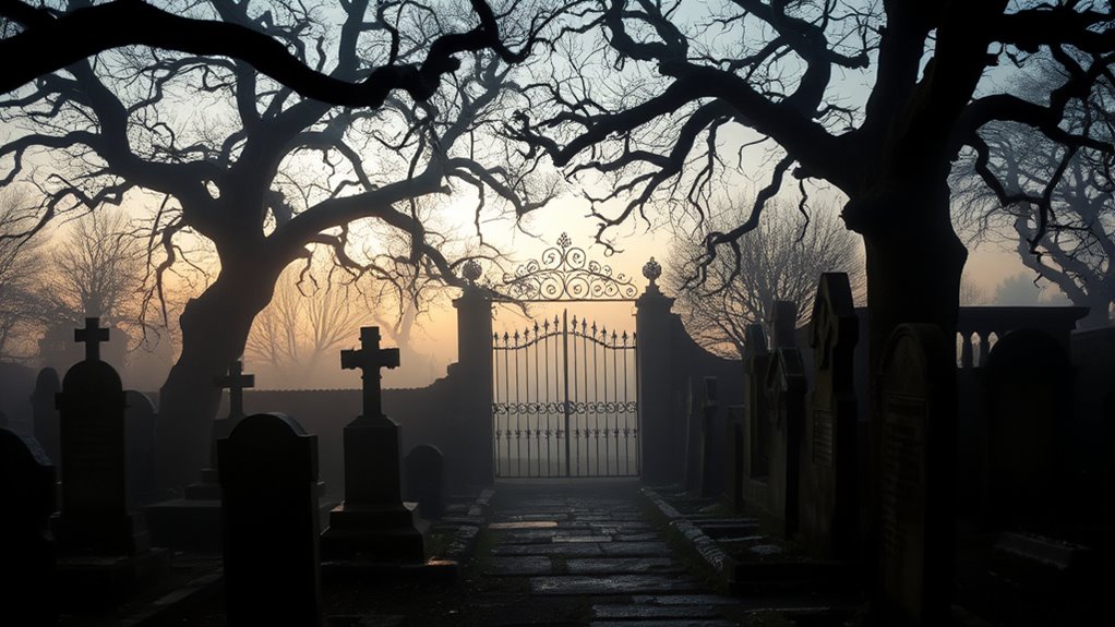 cemeteries and ghostly legends