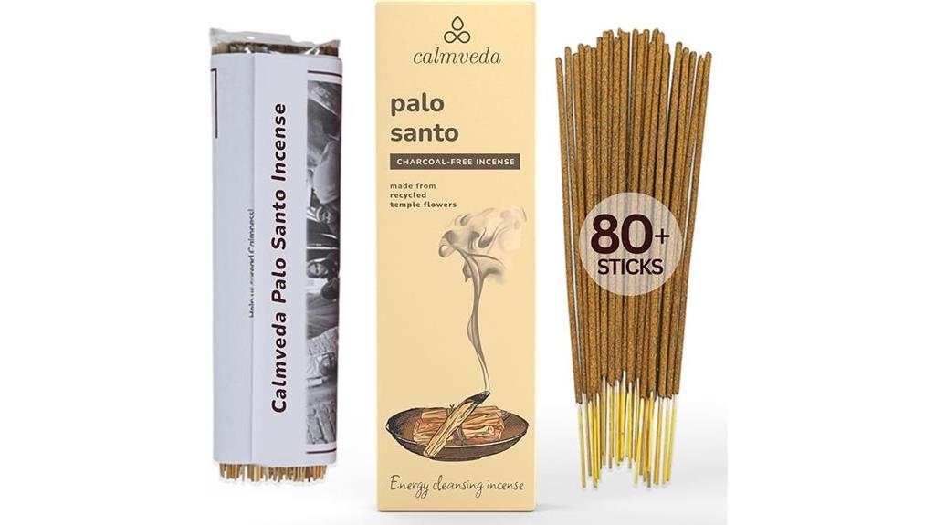 charcoal free palo santo incense