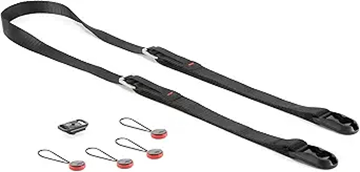 charcoal leash camera strap
