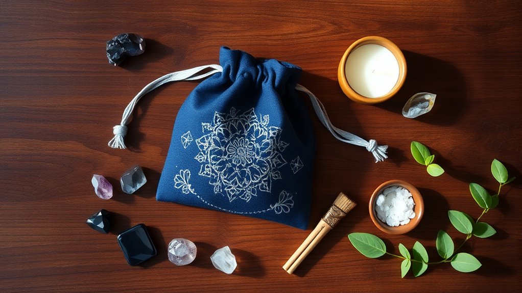 cleansing and maintaining charm bag