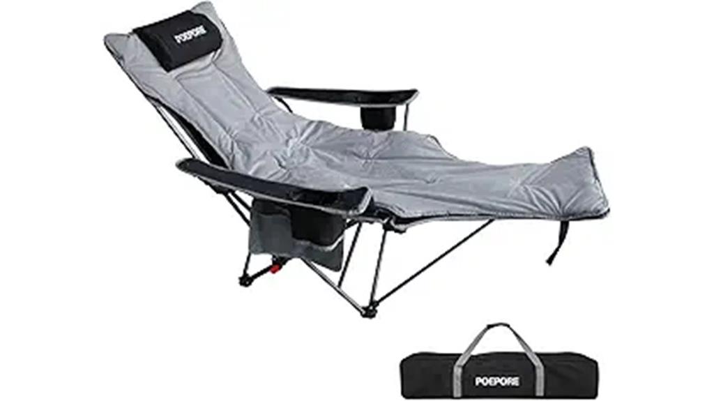 comfortable outdoor seating option