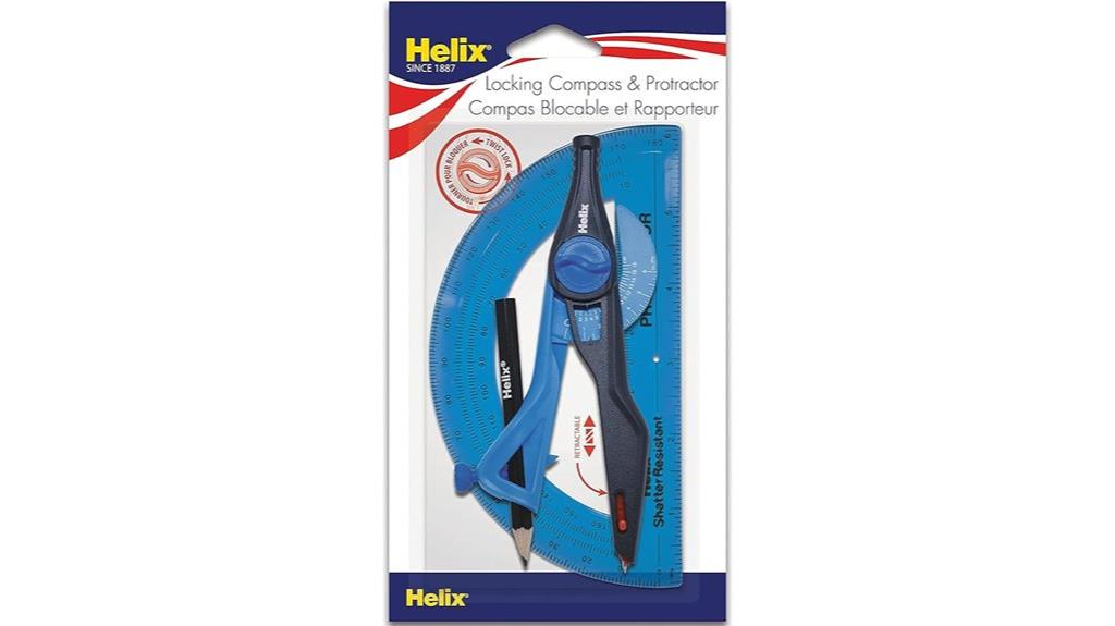 compass and protractor set