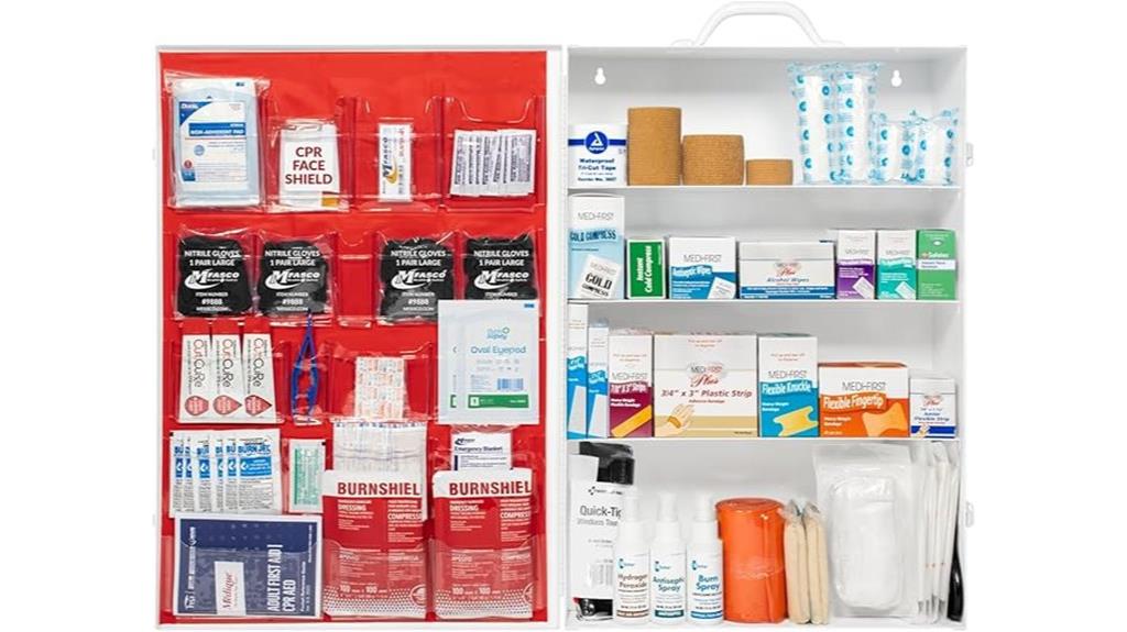 comprehensive first aid supplies