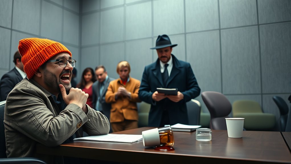 courtroom humor steals spotlight