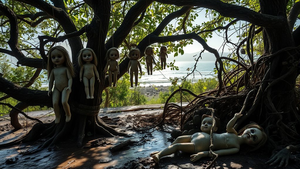 creepy doll island mexico