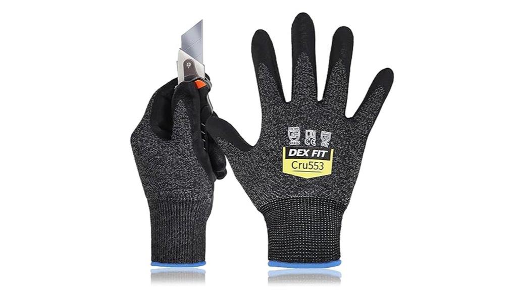 cut resistant safety gloves