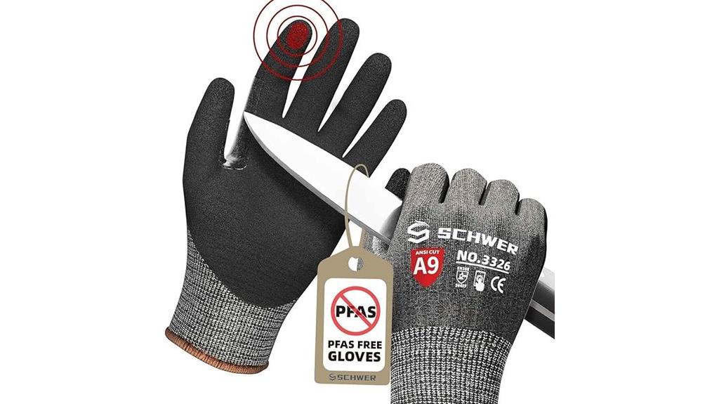 cut resistant work gloves
