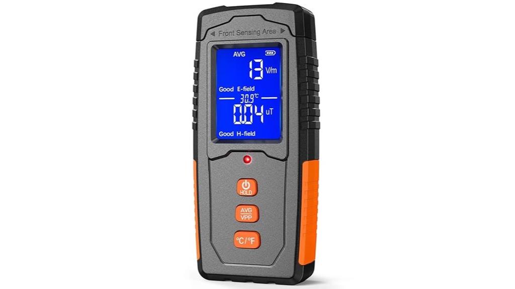 digital emf meter device
