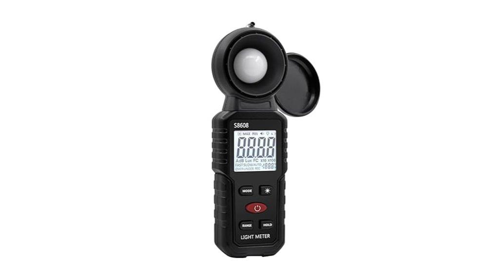 digital light meter tool