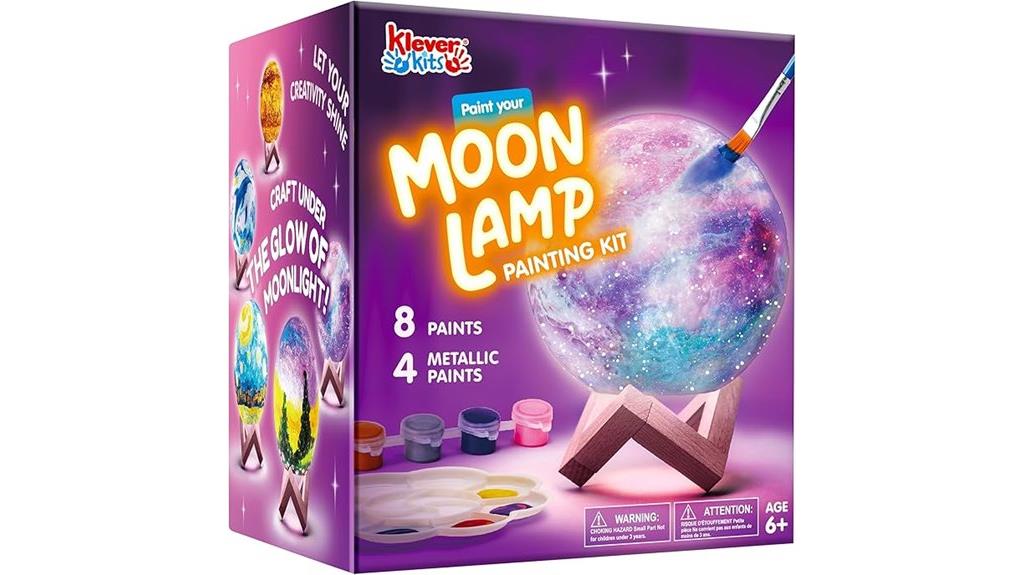 diy 3d moon light