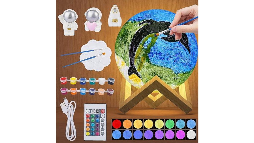 diy moon lamp kit