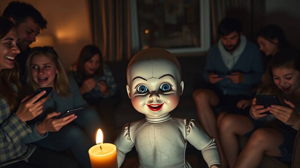 dolls evoke fear and laughter