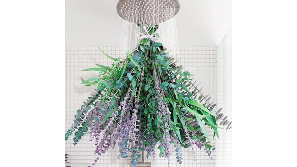 dried eucalyptus and lavender