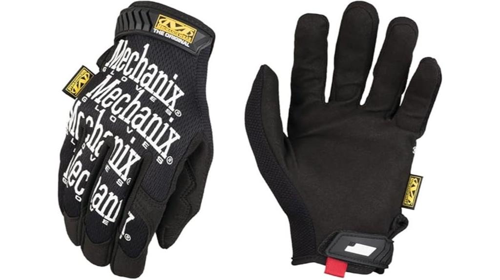 durable black work gloves