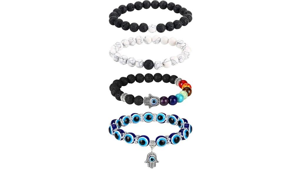 evil eye bracelet set
