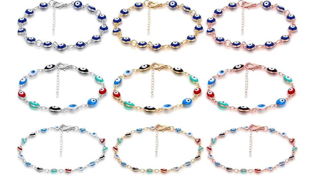 evil eye bracelet set