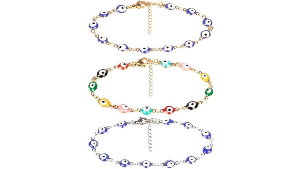 evil eye bracelets set