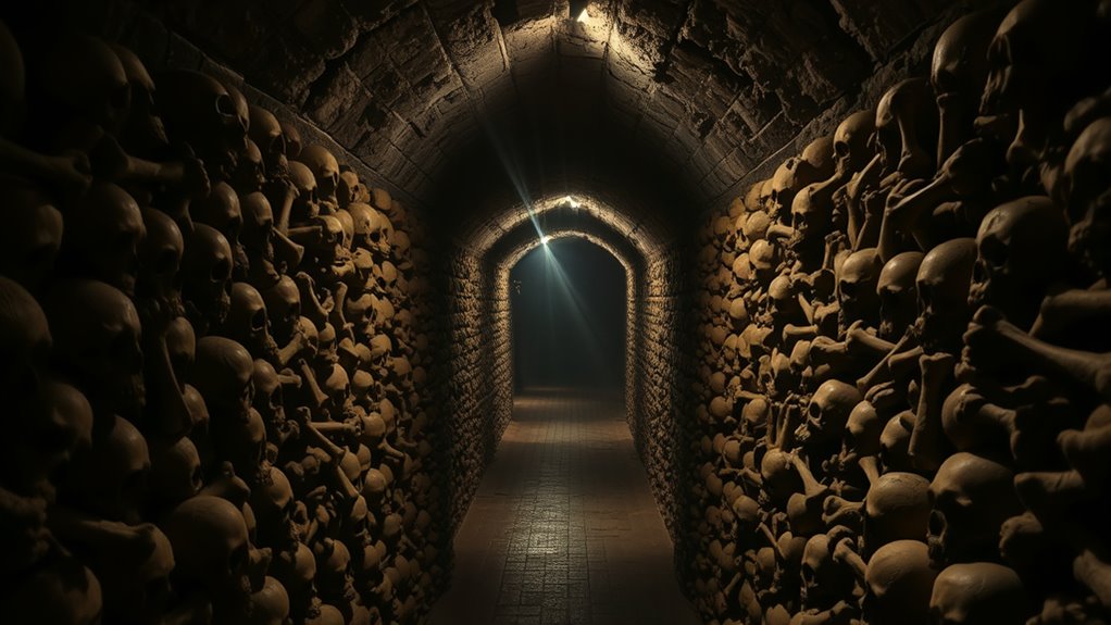 explore catacombs safely equipped