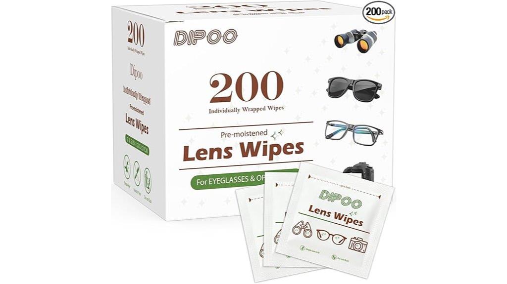 eyeglasses cleaning lens wipes