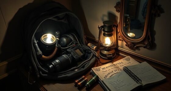 ghost hunting overnight essentials