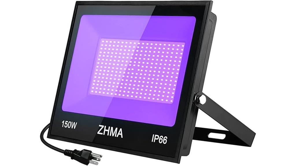glow party blacklight floodlight