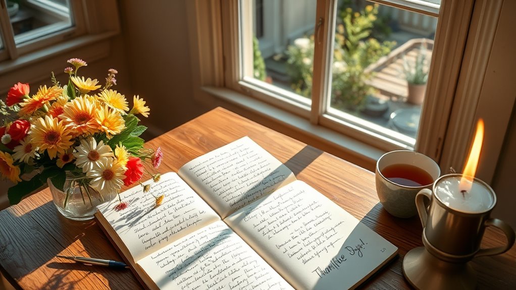 gratitude journal enhances well being