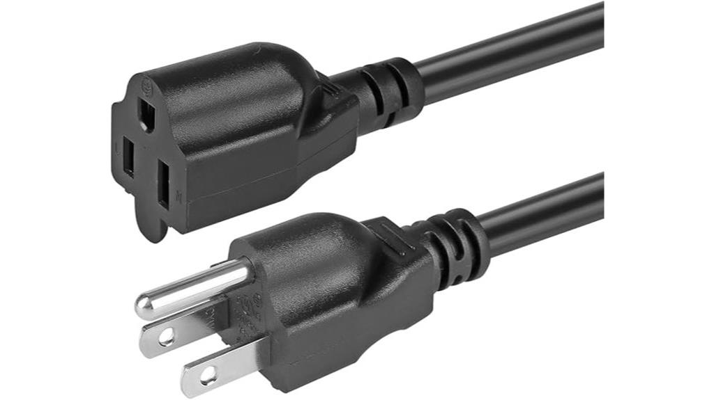 grounded ac power extension