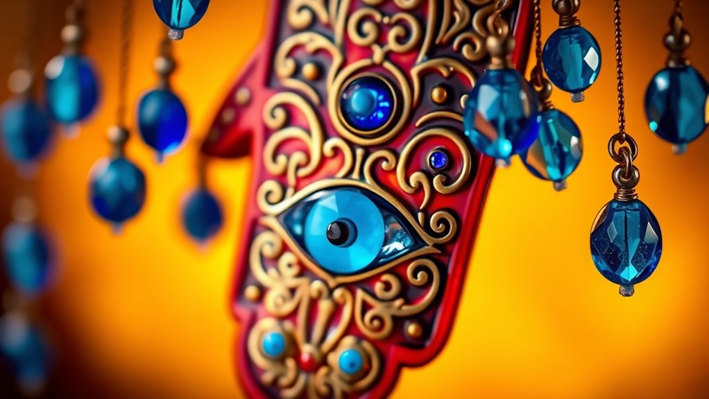 hamsa and evil eye protection