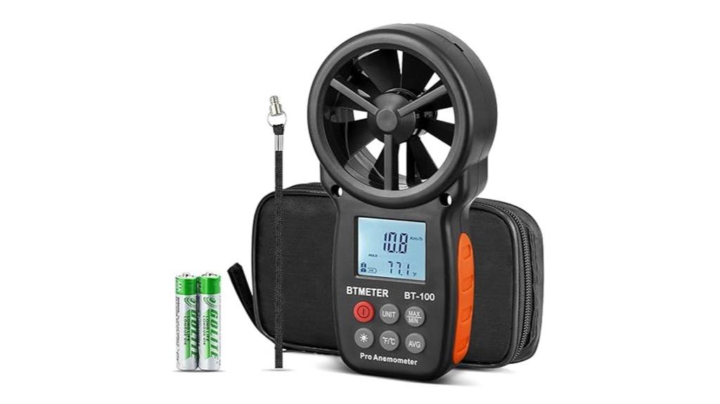 handheld air flow meter