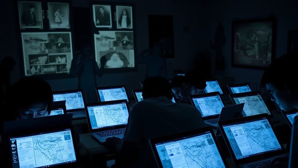 harnessing online haunted resources